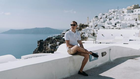 【聖托里尼】經典拍照打卡路線伊亞小鎮+阿克罗蒂利遺址+修道院