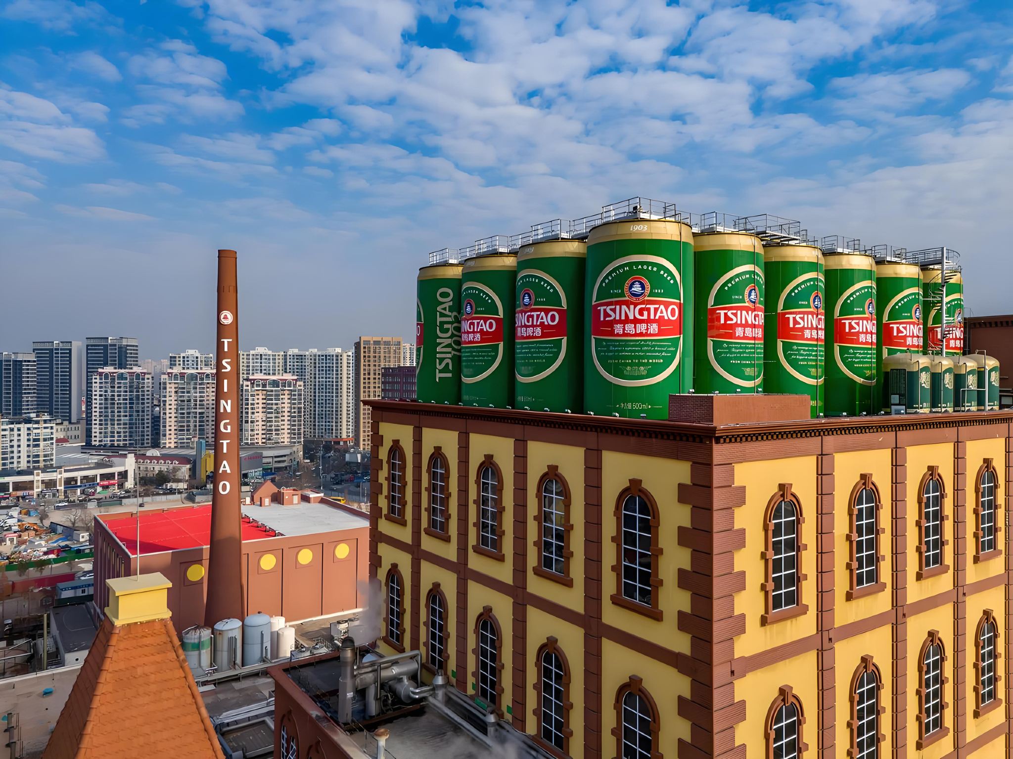 พิพิธภัณฑ์เบียร์ชิงเต่า ท่าเรือจ้านเฉียว ทัวร์ชมทะเล พื้นที่ทัศนียภาพปาต้ากวน จัตุรัสสี่พฤษภาคม (มีทัวร์กลุ่มเสริม)