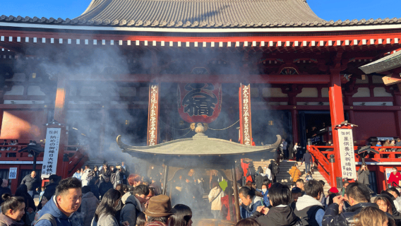 Tokyo : Visite des temples d'Asakusa avec guide français