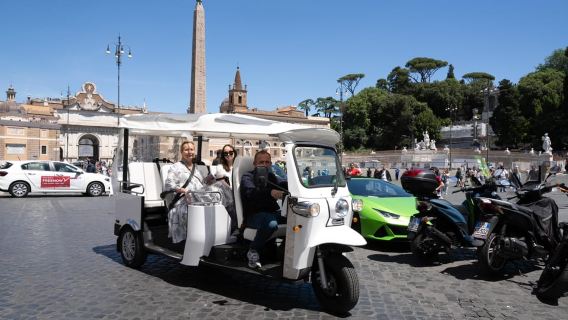"Rome về đêm: Tour xe tuk tuk riêng
