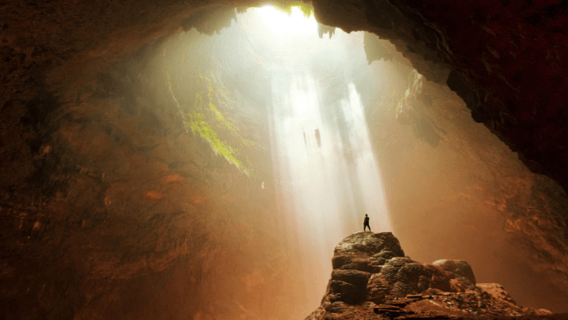 Yogyakarta: Jomblang & Pindul Cave with Volcano lava view