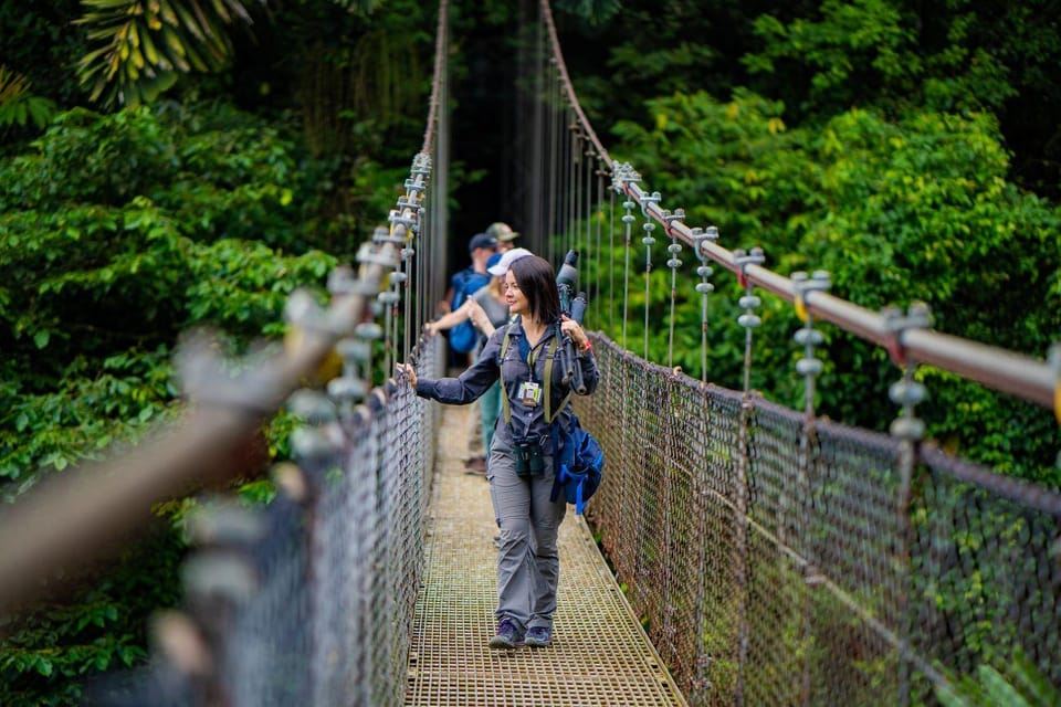 La Fortuna: Místico Arenal Hanging Bridges Admission Ticket