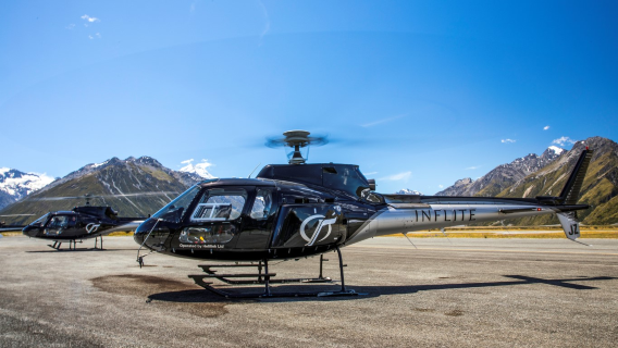 Nuova Zelanda: Tour in elicottero e aereo sulla neve sul ghiacciaio Cook con atterraggio sul ghiacciaio Tasman