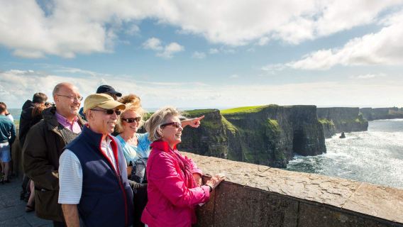 Ireland Cliffs of Moher + Galway 1-day tour (round-trip from Dublin · English-speaking guide)