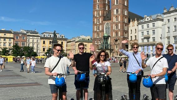 Kazimierz (quartiere ebraico) di Cracovia: tour guidato in Segway di 2 ore