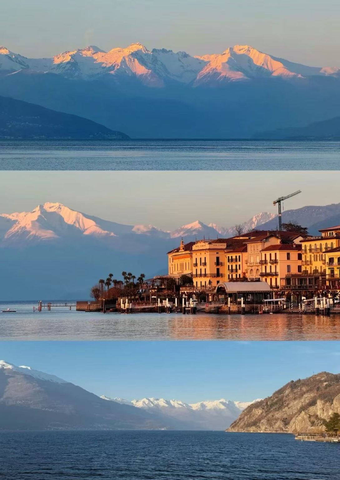 Winter-Special am Comer See in Italien | Bergpanorama mit Schnee und Seeblick + entspannende Thermalquellen