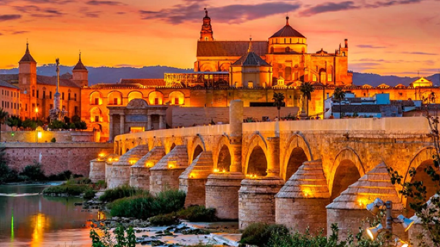 1-day tour to Alcazar of the Christian Monarchs, Mosque-Cathedral of Córdoba, and Medina Azahara in Cordoba