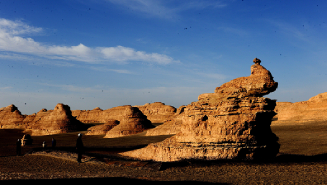 [Pick-up and Drop-off Service] Dunhuang West Line Day Trip: Yumen Pass + Dunhuang Yadan Geological Park | Entrance Fees Included