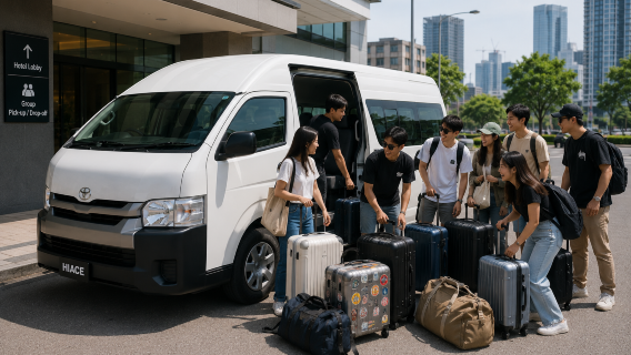 Serviço de transfer privativo de ida do Aeroporto de Kuala Lumpur para destinos específicos [Kuala Lumpur/Malaca/Ipo/Genting Highlands/Kuantan/Cameron Highlands/Distrito de Johor Bahru/Penang]