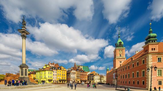 Poland Warsaw Bandar Lama + Muzium Marie Curie + Istana Diraja [Sewaan Peribadi Bahasa Cina Boleh Disesuaikan]