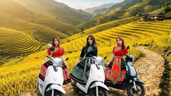 Sa Pa Instagram Motorradtour mit Fahrerinnen: Cat Cat Village, Moana, Muong Hoa Tal