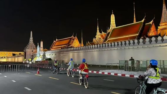 กรุงเทพฯ: ทัวร์ปั่นจักรยานชมพระอาทิตย์ตกพร้อมไกด์ และอาหารค่ำ