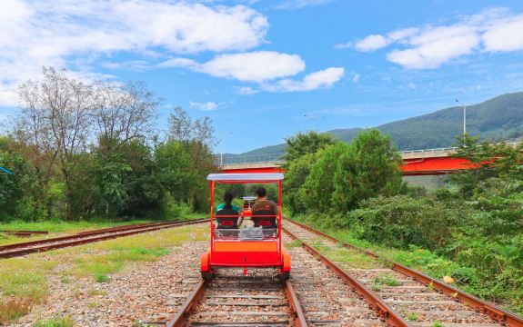 Gyeonggi-do, Korea | Basikal Keretapi Gangchon X Little France X Kampung Itali