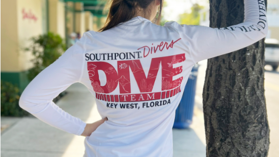 Sun-shirt Southpoint Diver Key West Logo Dive Team Long Sleeve SPF 40