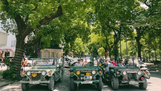 ทัวร์รถจี๊ปทหารฮานอย: ชมวัฒนธรรม ประวัติศาสตร์ และวิถีชีวิตท้องถิ่น