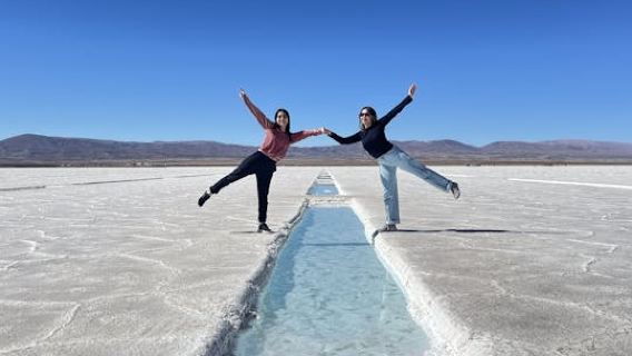 Fullday adventure tour to the Great Salt Flats from Salta