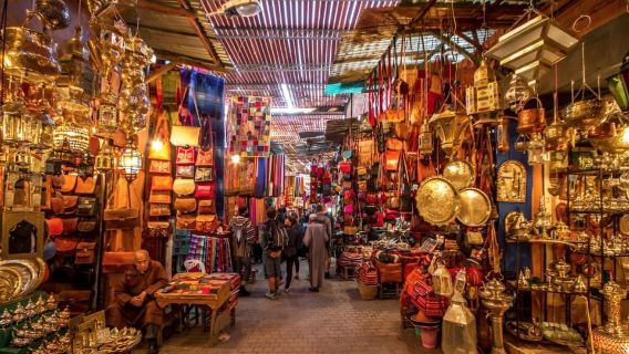 From Casablanca: Day Trip to Marrakech with Camel Ride