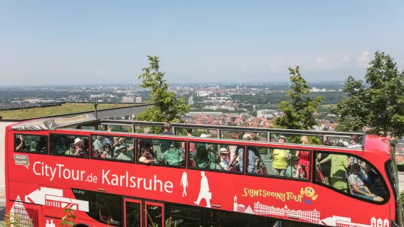 Karlsruhe: 24-Stunden-Ticket für den Hop-On/Hop-Off-Sightseeingbus