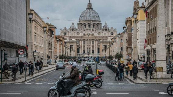 Rome: St Peter's Holy Door and Basilica