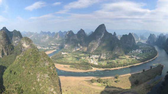 桂林+陽朔+漓江+遇龍河+相公山ワンデーツアー【8人少人数ツアー|プライベートツアー】