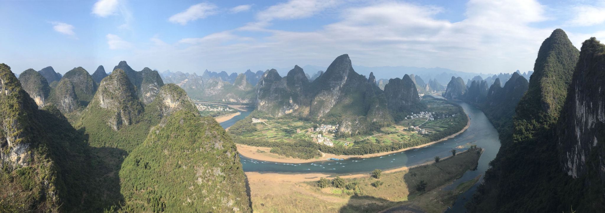 Tour di un giorno a Guilin, Yangshuo, fiume Li, fiume Yulong e montagna Xianggong [piccolo gruppo di 8 persone | tour privato]