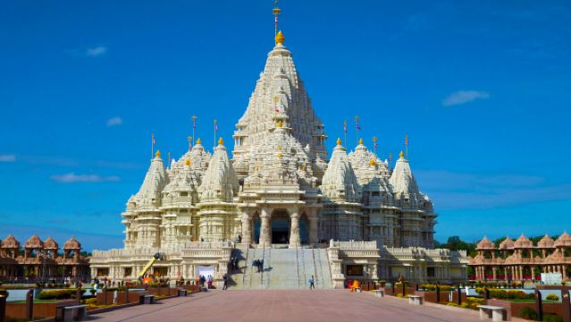 New York round-trip 1-day tour to Hindu Temple + Longwood Gardens/Grounds For Sculpture | Dual routes available