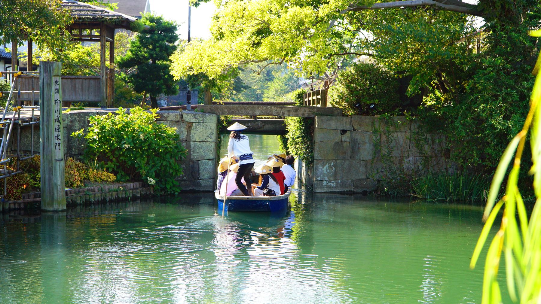 柳川運河遊覧船＋太宰府天満宮＋いちごまたはコーヒー体験日帰りツアー