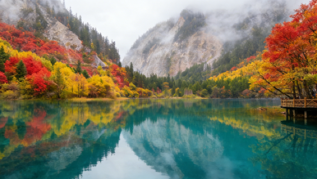 Huanglong Jiuzhaigou Station - Huanglong Scenic Area - Jiuzhaigou National Park | 1-Day Tour | 5-9 Seater Private Tour | Optional Round-Trip