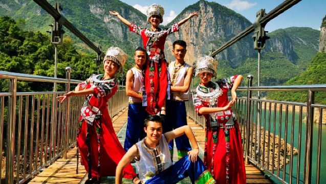 恩施清江大峽谷·蝴蝶崖一日遊·含接送+門票+玻璃橋+船票