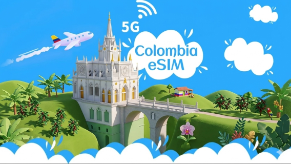 eSIM Kolombia | Dukungan Tiktok&Chatgpt | 1-30 hari | Hingga 100GB data | Tagihan Kalender Harian | Kode QR