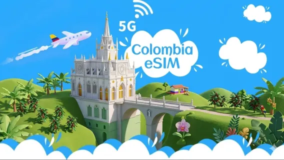 Colombia eSIM | Tiktok&Chatgpt support | 1-30 days | Up to 100GB data | Calendar Day Bill | QR code