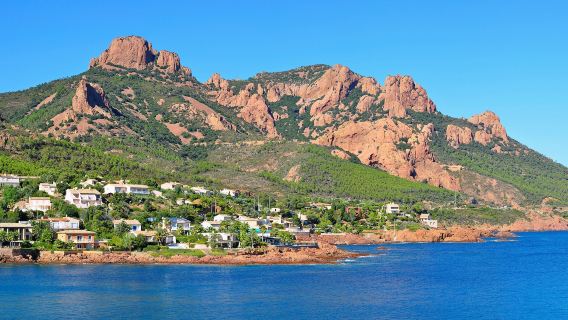 Les Balcons d'Azur – Sportvandringsupplevelse i Massif de l'Esterel