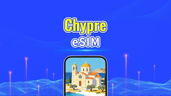 Chypre 5G eSIM | Compatible avec l'IA et TikTok | Forfait de données quotidien/total | 1–30 jours | Facturation sur 24 heures | Code QR