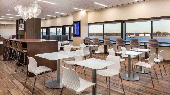 Lounge pass at CMH Port Columbus International Airport in the US|lounge pass|VIP|domestic departure rest/dining/flight waiting/transfer