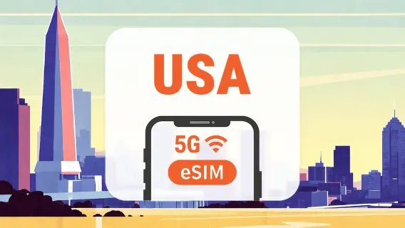 USA 5G eSIM | Native IP • All AI & TikTok | 1–30 Days | QR Code