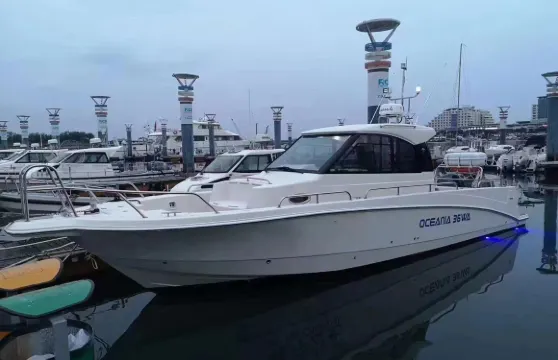 山東日照歡喜遊艇海釣出海釣魚/散拼包船可選(提供魚竿魚餌探魚器+專業教練指導+可選遠海保魚獲/近海休閒)