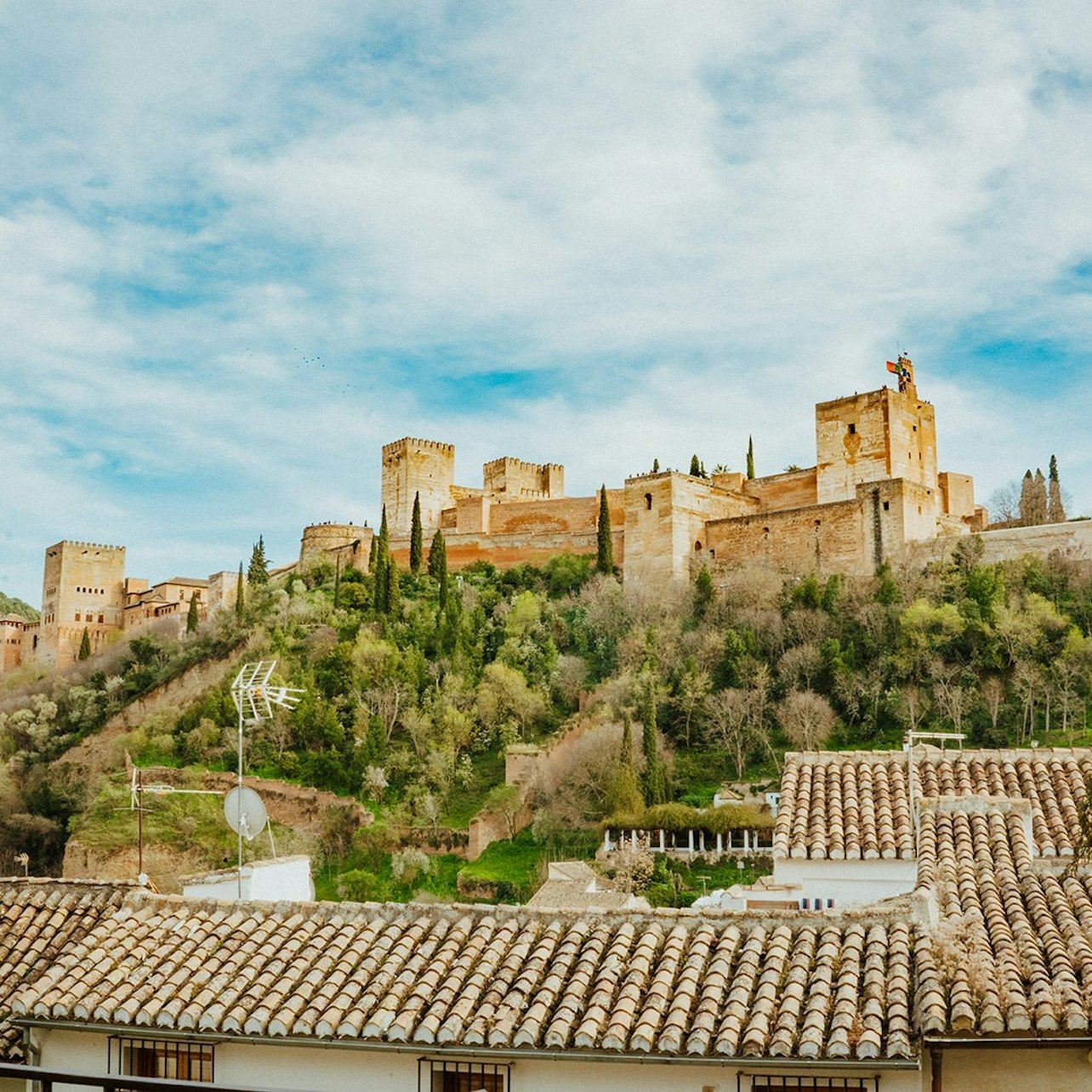 Alhambra e Palazzi Nasridi: Biglietto d'ingresso + Audioguida + City Pass