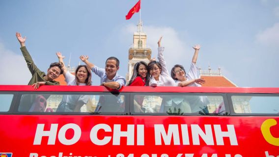 Ho-Chi-Minh-Stadt: Panorama-Stadtrundfahrt mit dem Bus