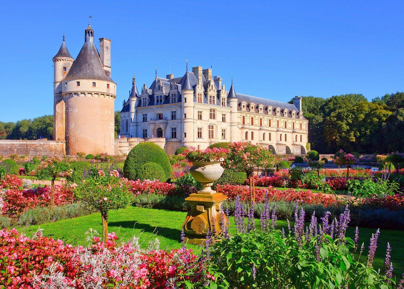 Tagesausflug zu den Schlössern im Loire-Tal und Schloss Chenonceau mit Weinverkostung ab Paris [Englischsprachige Tour]