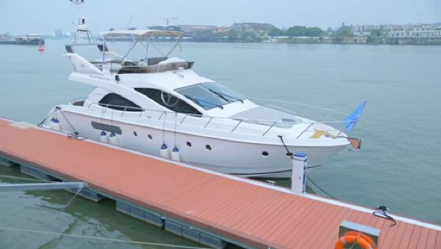 【廣州南沙遊艇出海】廣州南沙遊艇會50英尺豪華三層遊艇包船出海+帶飛橋+KTV+海釣+贈送遊艇自駕體驗