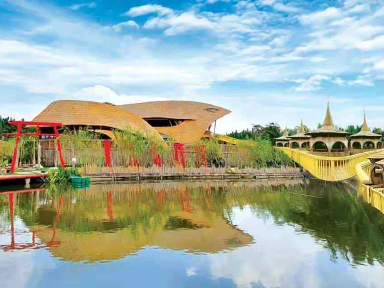 Jurassic-Erlebniswelt im Echsen-Café und River Club