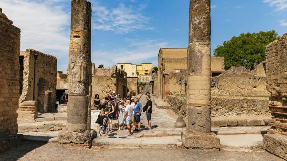 Herculaneum: Geführte Tour ohne Anstehen mit einem Archäologen
