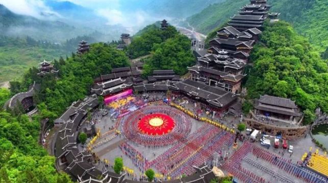 【重慶-烏江畫廊+蚩尤九黎城一日遊】（可選英文導遊）