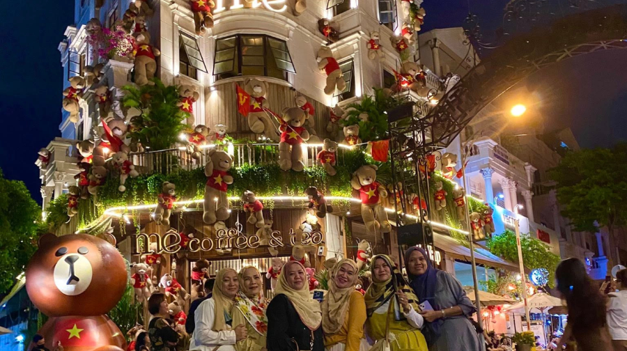 胡志明市：人氣泰迪熊咖啡館及莫奈藝術之旅