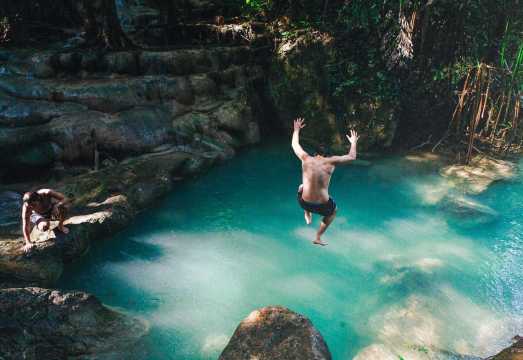 Erawan Waterfall, Death Railway & Hellfire Pass Full-Day Private Tour from Bangkok