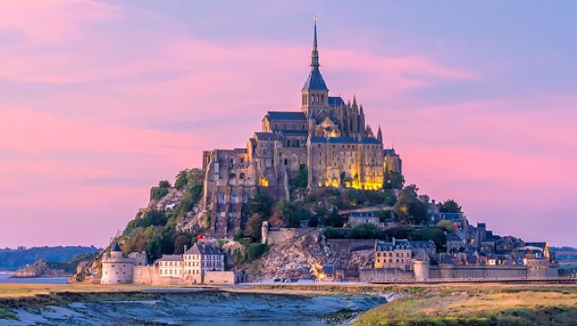 ทัวร์ 1 วันที่เลอ มงท์ แซงท์ มิแชล ปารีส ประเทศฝรั่งเศส (ตั๋วเข้าโบสถ์ + ไกด์นำเที่ยวภาษาต่างประเทศให้เลือก + รถบัสไปกลับ)