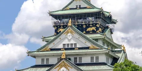 日本一日遊大阪城公園+道頓堀+心齋橋+四天王寺(不含門票)