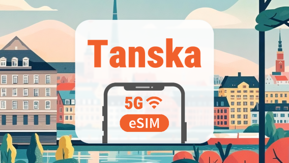 Tanska 5G eSIM | Kaksoisverkko • Kaikki AI & TikTok | 1–30 päivää | QR-koodi