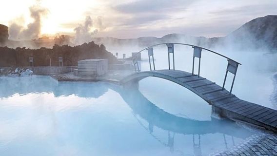 Tur premium Lingkaran Emas Islandia dengan pemandu wisata berbahasa Inggris + transportasi ke Blue Lagoon