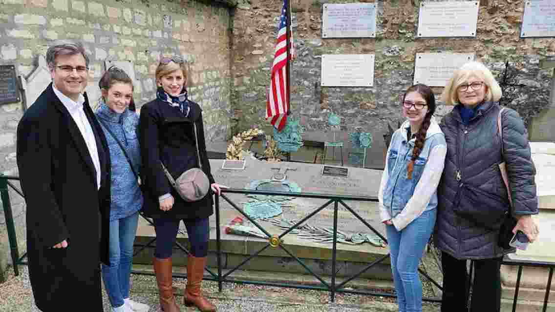 US and French revolution with General Lafayette